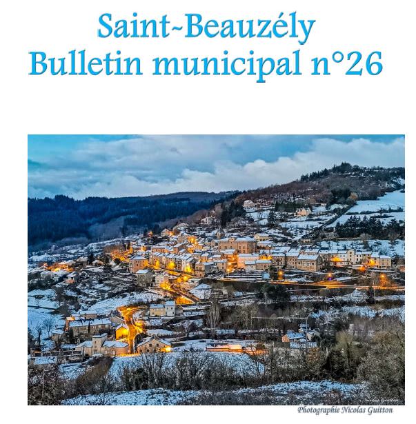 Bulletin Saint-Beauzély 2020